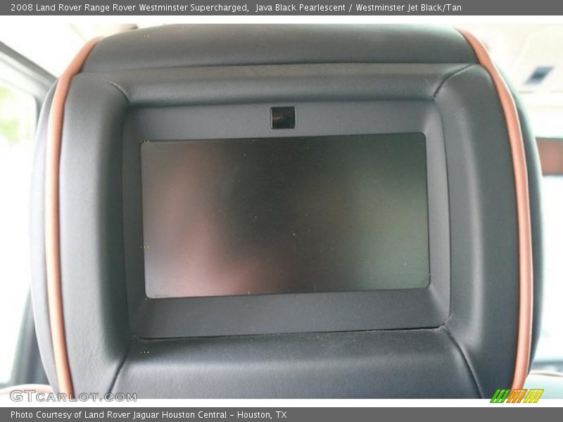 Java Black Pearlescent / Westminster Jet Black/Tan 2008 Land Rover Range Rover Westminster Supercharged