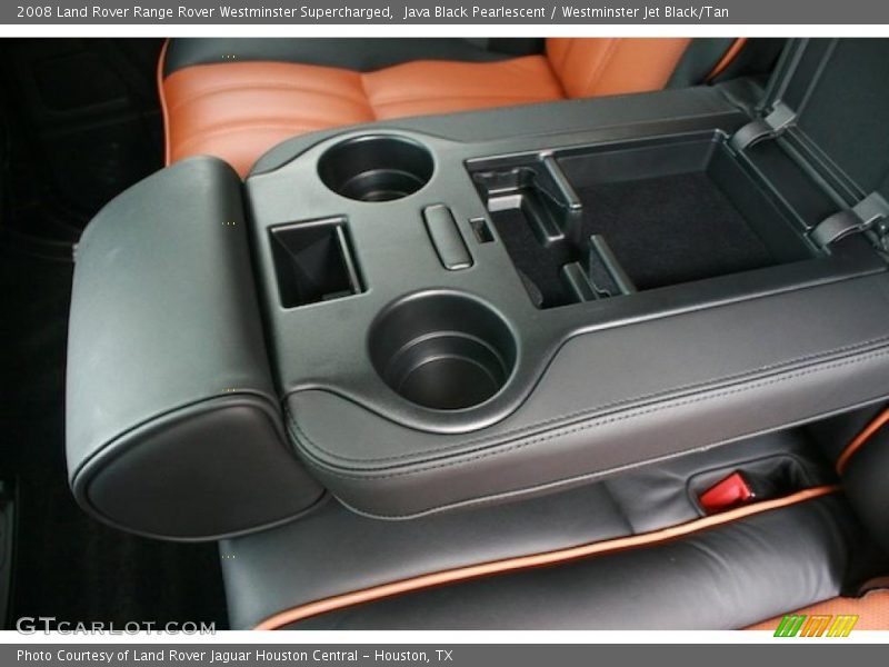 Java Black Pearlescent / Westminster Jet Black/Tan 2008 Land Rover Range Rover Westminster Supercharged