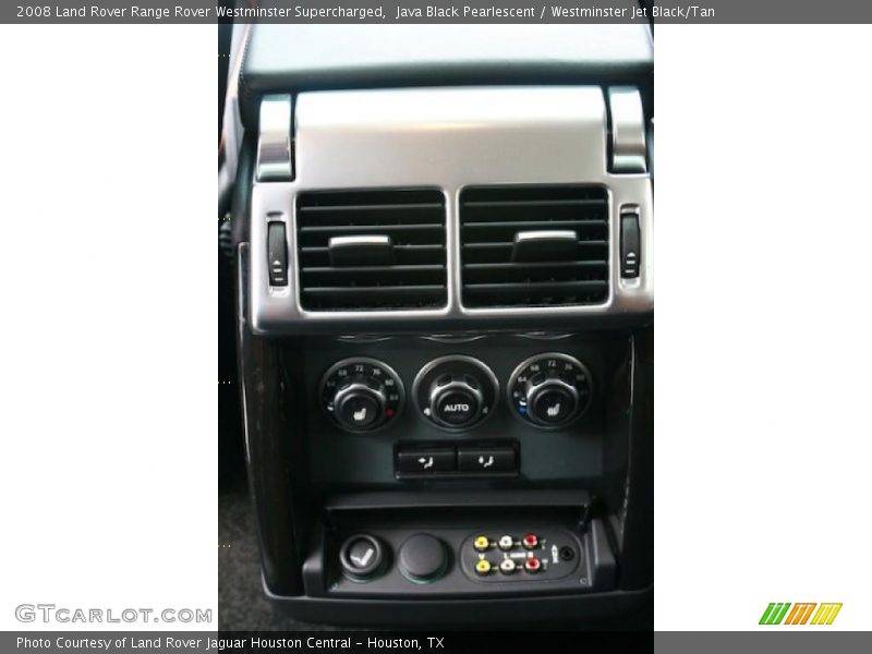Controls of 2008 Range Rover Westminster Supercharged