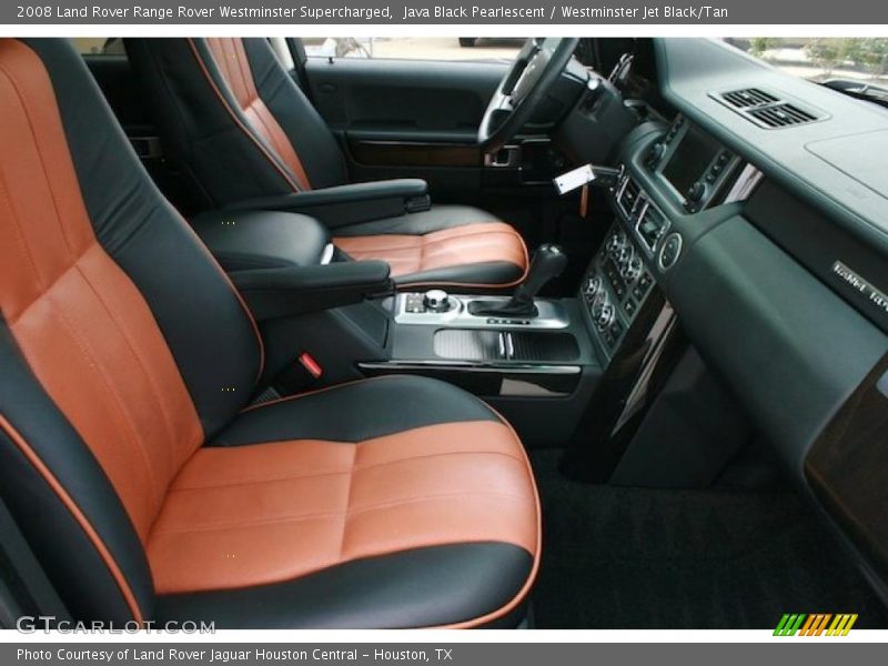  2008 Range Rover Westminster Supercharged Westminster Jet Black/Tan Interior