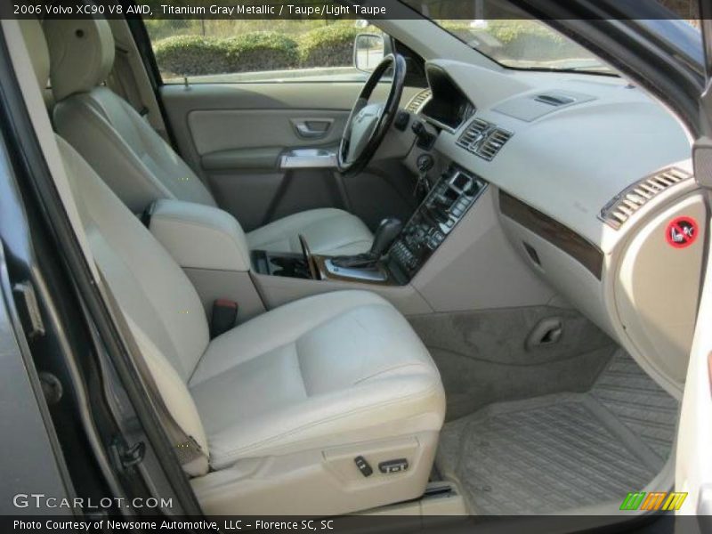Titanium Gray Metallic / Taupe/Light Taupe 2006 Volvo XC90 V8 AWD