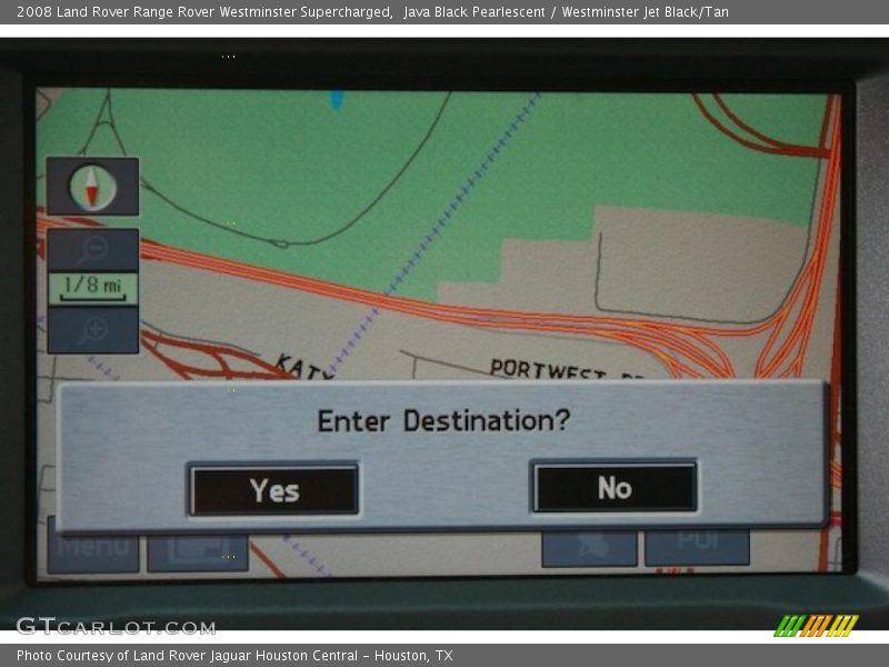 Navigation of 2008 Range Rover Westminster Supercharged
