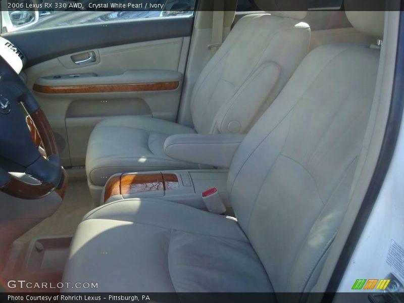 Crystal White Pearl / Ivory 2006 Lexus RX 330 AWD