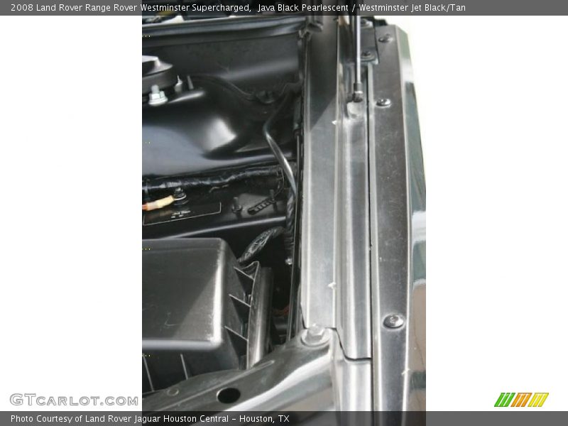 Java Black Pearlescent / Westminster Jet Black/Tan 2008 Land Rover Range Rover Westminster Supercharged