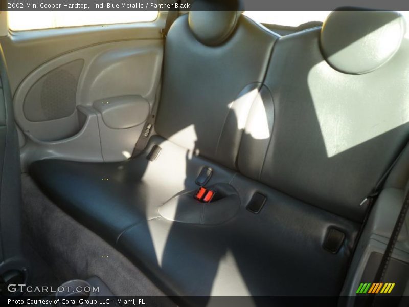 Indi Blue Metallic / Panther Black 2002 Mini Cooper Hardtop