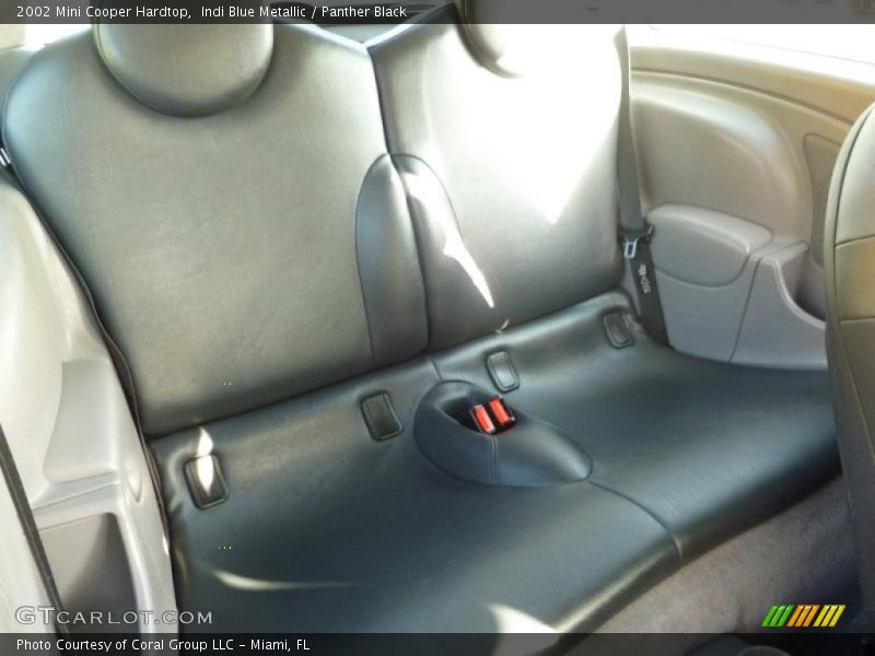 Indi Blue Metallic / Panther Black 2002 Mini Cooper Hardtop