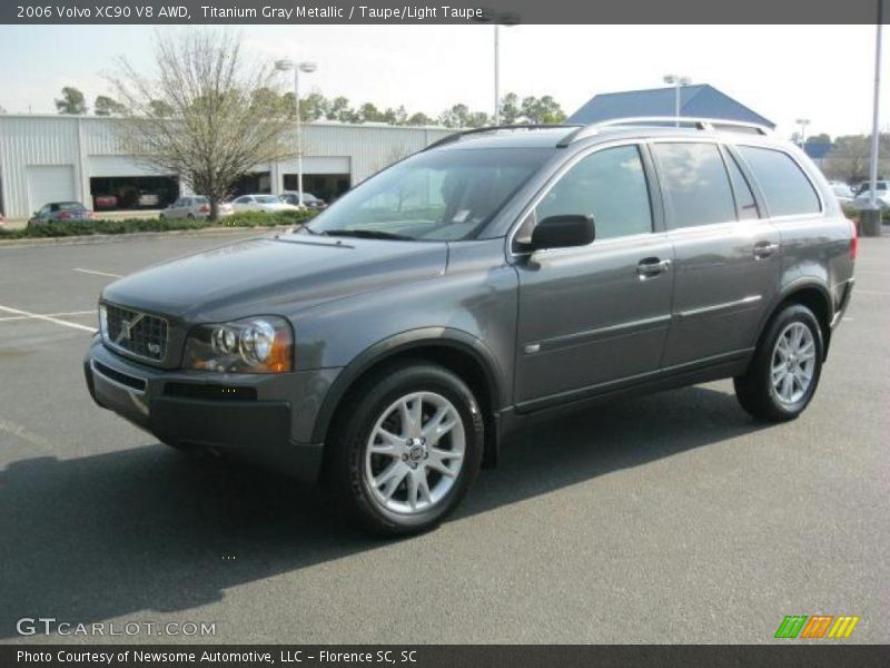 Titanium Gray Metallic / Taupe/Light Taupe 2006 Volvo XC90 V8 AWD