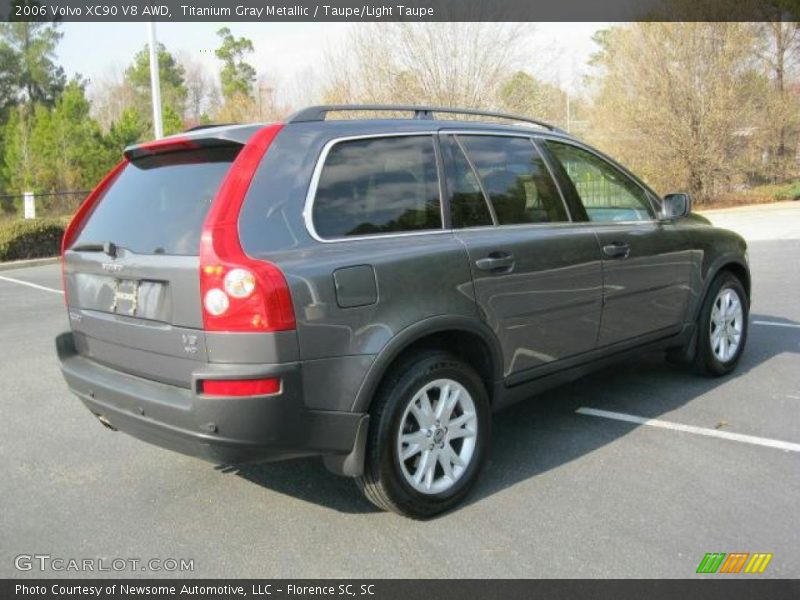 Titanium Gray Metallic / Taupe/Light Taupe 2006 Volvo XC90 V8 AWD