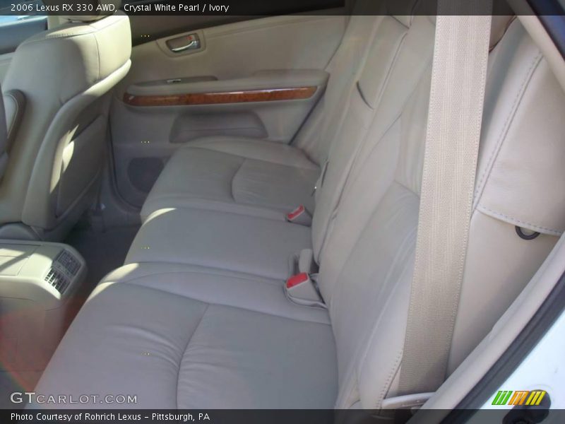Crystal White Pearl / Ivory 2006 Lexus RX 330 AWD