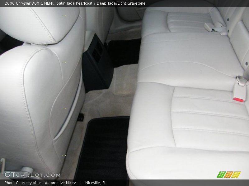 Satin Jade Pearlcoat / Deep Jade/Light Graystone 2006 Chrysler 300 C HEMI