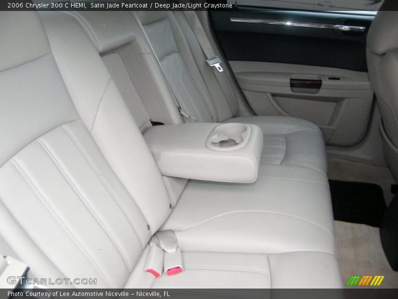 Satin Jade Pearlcoat / Deep Jade/Light Graystone 2006 Chrysler 300 C HEMI