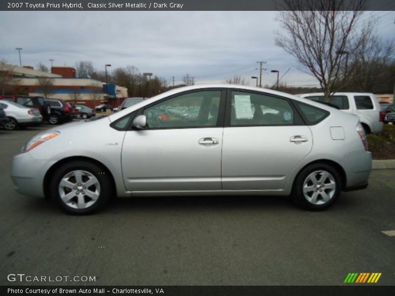 Classic Silver Metallic / Dark Gray 2007 Toyota Prius Hybrid