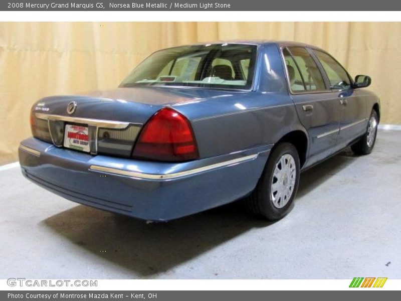 Norsea Blue Metallic / Medium Light Stone 2008 Mercury Grand Marquis GS