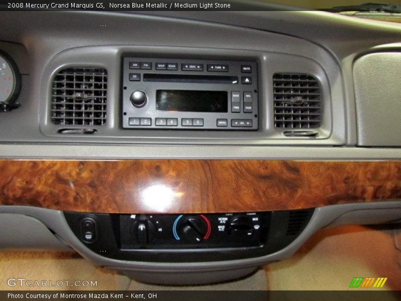 Norsea Blue Metallic / Medium Light Stone 2008 Mercury Grand Marquis GS