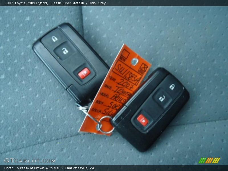 Classic Silver Metallic / Dark Gray 2007 Toyota Prius Hybrid