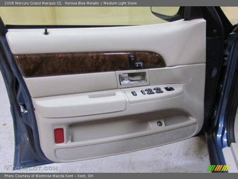 Norsea Blue Metallic / Medium Light Stone 2008 Mercury Grand Marquis GS