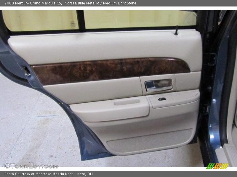 Norsea Blue Metallic / Medium Light Stone 2008 Mercury Grand Marquis GS