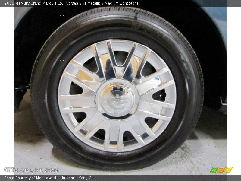 Norsea Blue Metallic / Medium Light Stone 2008 Mercury Grand Marquis GS