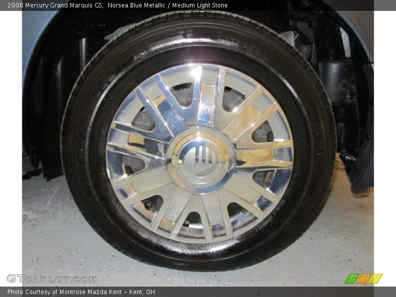 Norsea Blue Metallic / Medium Light Stone 2008 Mercury Grand Marquis GS