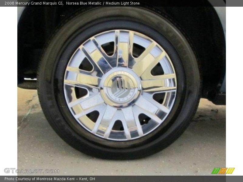Norsea Blue Metallic / Medium Light Stone 2008 Mercury Grand Marquis GS