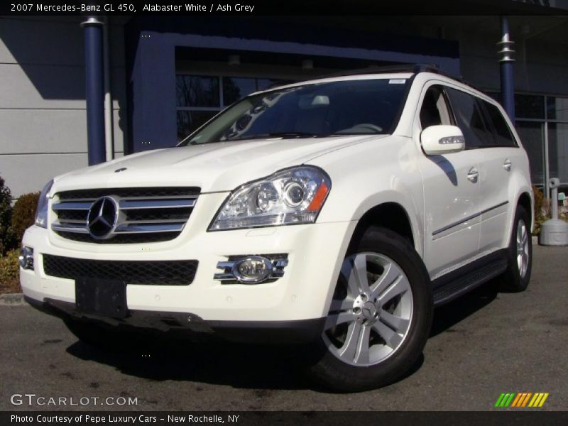 Alabaster White / Ash Grey 2007 Mercedes-Benz GL 450