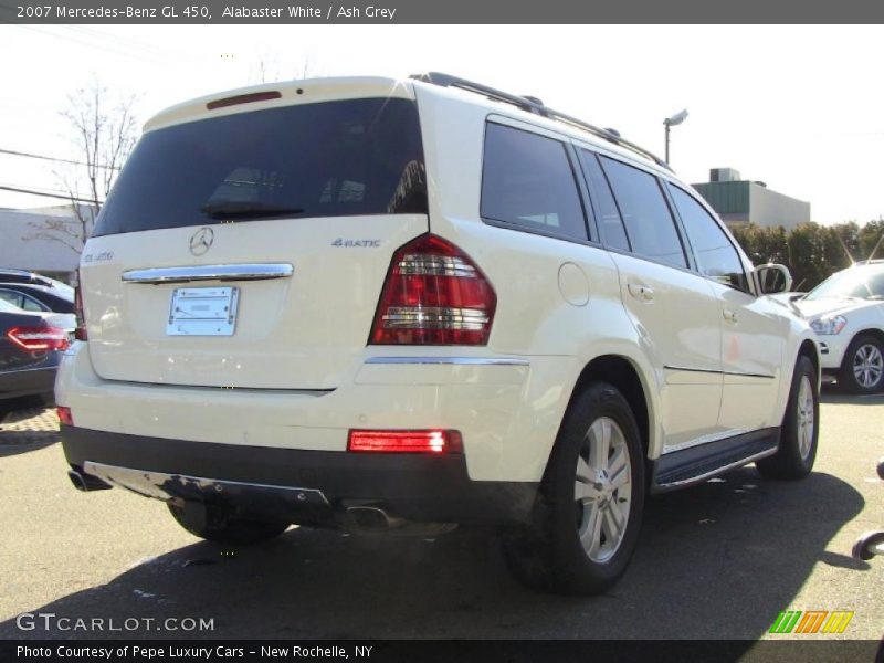Alabaster White / Ash Grey 2007 Mercedes-Benz GL 450