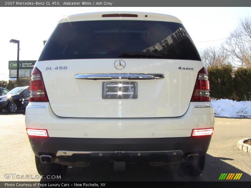 Alabaster White / Ash Grey 2007 Mercedes-Benz GL 450