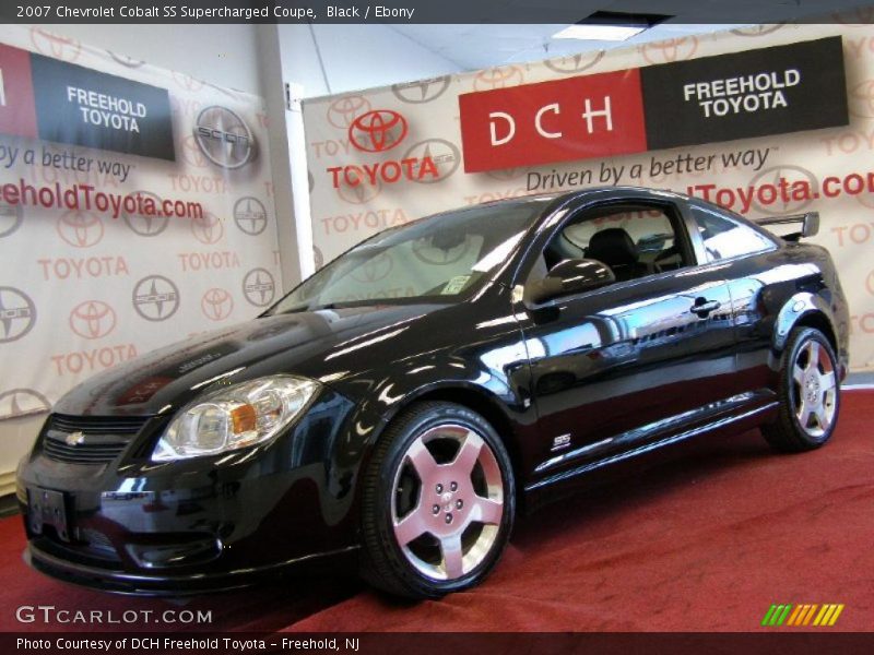 Black / Ebony 2007 Chevrolet Cobalt SS Supercharged Coupe
