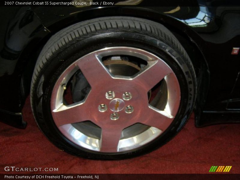 Black / Ebony 2007 Chevrolet Cobalt SS Supercharged Coupe