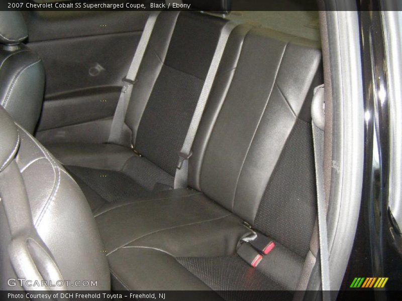  2007 Cobalt SS Supercharged Coupe Ebony Interior