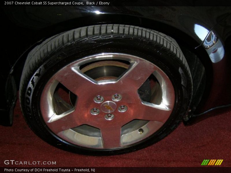 Black / Ebony 2007 Chevrolet Cobalt SS Supercharged Coupe