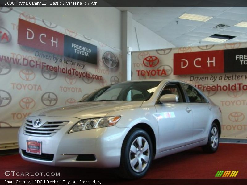 Classic Silver Metallic / Ash 2008 Toyota Camry LE