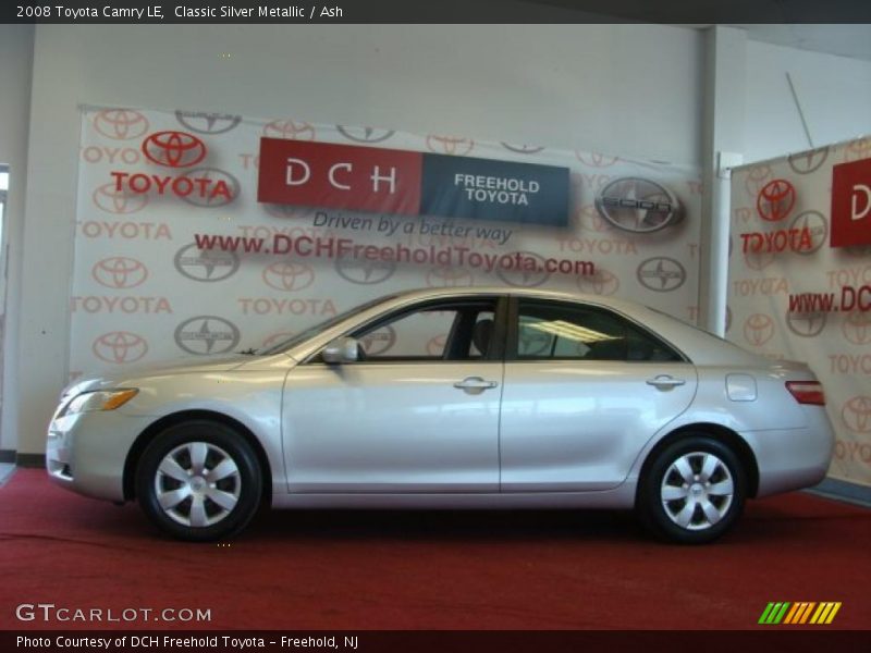 Classic Silver Metallic / Ash 2008 Toyota Camry LE