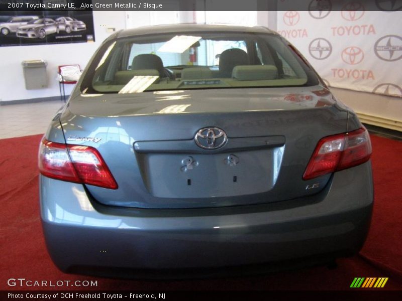 Aloe Green Metallic / Bisque 2007 Toyota Camry LE