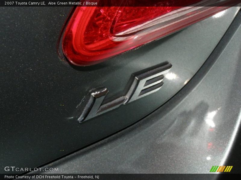 Aloe Green Metallic / Bisque 2007 Toyota Camry LE