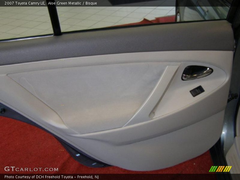 Aloe Green Metallic / Bisque 2007 Toyota Camry LE