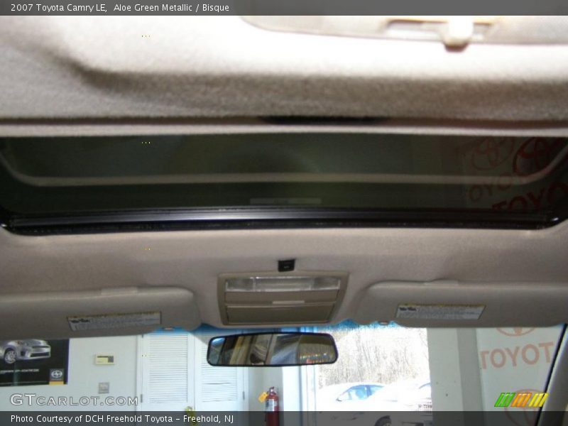 Aloe Green Metallic / Bisque 2007 Toyota Camry LE