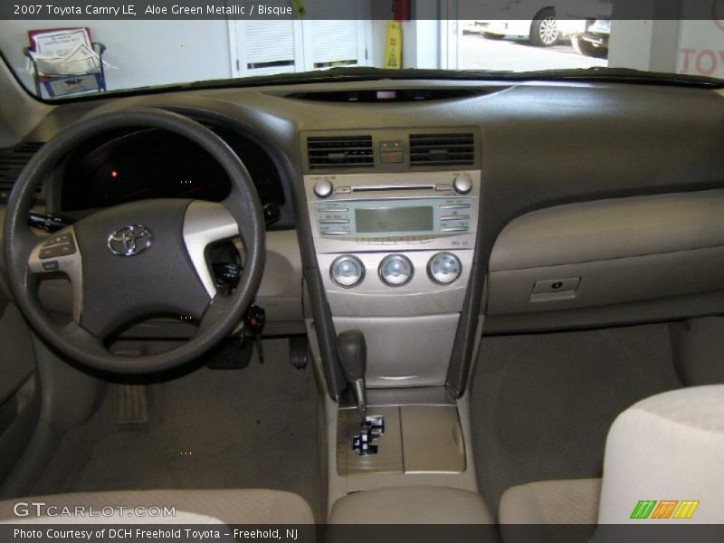 Aloe Green Metallic / Bisque 2007 Toyota Camry LE