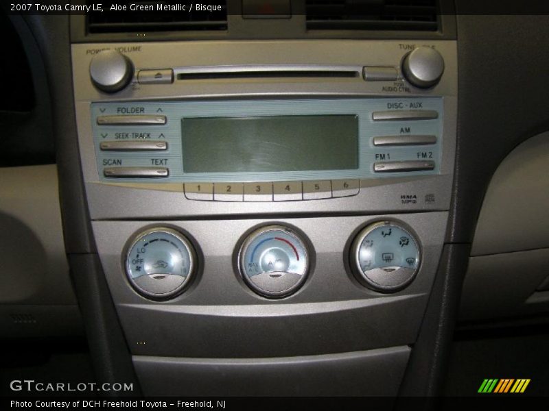 Aloe Green Metallic / Bisque 2007 Toyota Camry LE