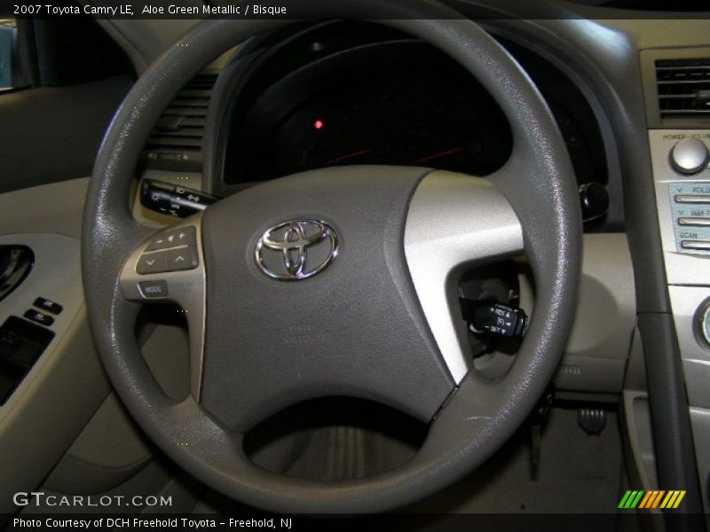 Aloe Green Metallic / Bisque 2007 Toyota Camry LE