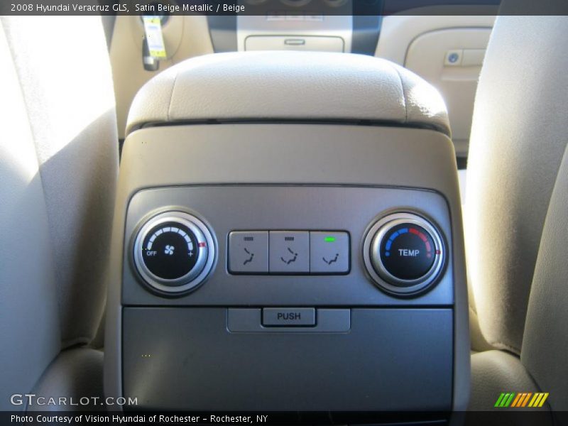 Satin Beige Metallic / Beige 2008 Hyundai Veracruz GLS