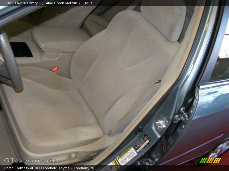 Aloe Green Metallic / Bisque 2007 Toyota Camry LE