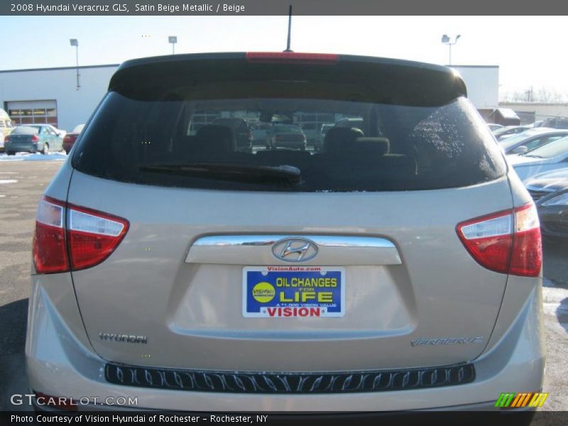 Satin Beige Metallic / Beige 2008 Hyundai Veracruz GLS