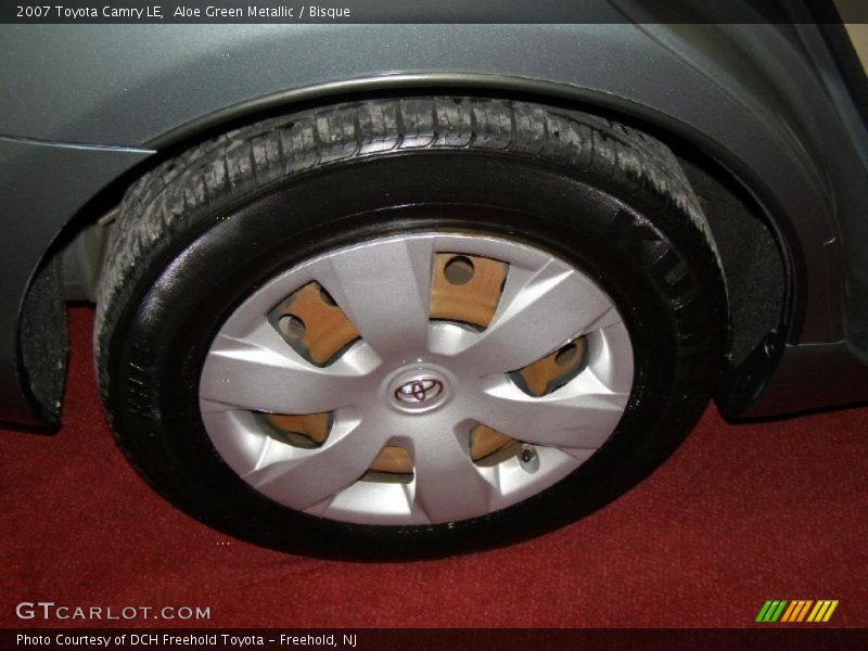 Aloe Green Metallic / Bisque 2007 Toyota Camry LE