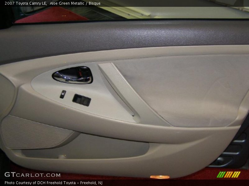 Aloe Green Metallic / Bisque 2007 Toyota Camry LE