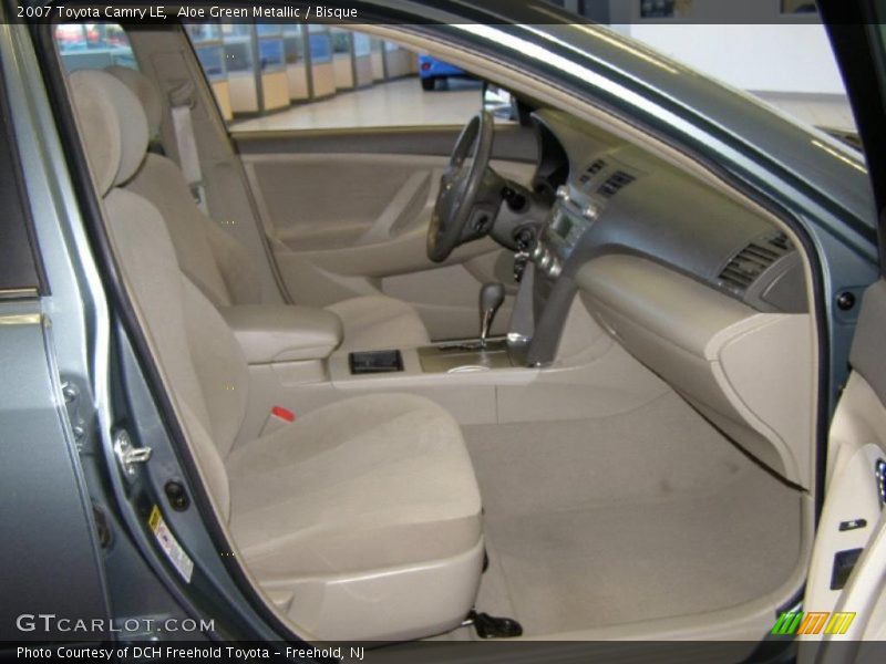 Aloe Green Metallic / Bisque 2007 Toyota Camry LE