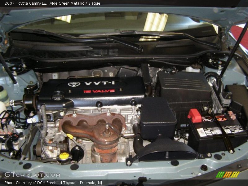 Aloe Green Metallic / Bisque 2007 Toyota Camry LE