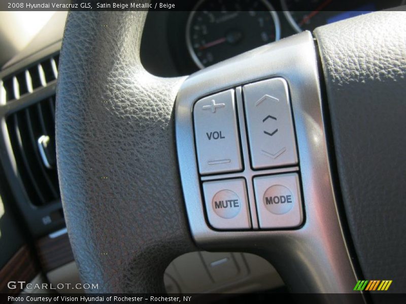 Satin Beige Metallic / Beige 2008 Hyundai Veracruz GLS