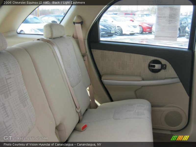Black / Light Cashmere 2006 Chevrolet Equinox LS AWD