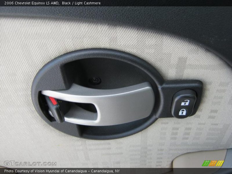 Black / Light Cashmere 2006 Chevrolet Equinox LS AWD